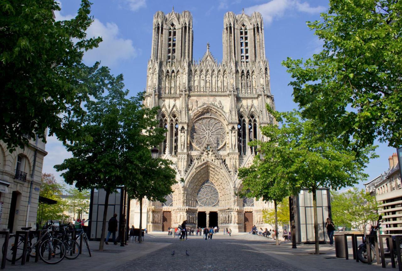Reims Cathedrale / Hyper Centre Lejlighed Eksteriør billede